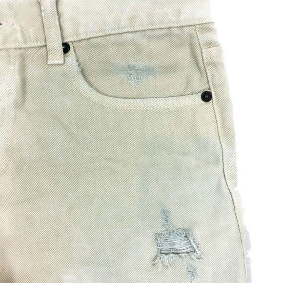 RVCA Distressed Jean Shorts size 27 - Picture 4 of 6